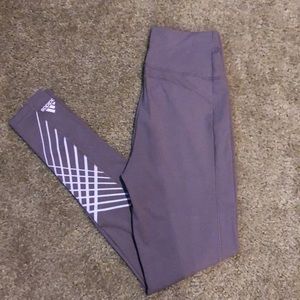 adidas High Rise Lavender Leggings